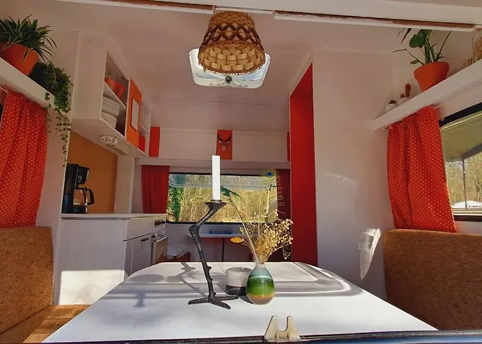 Small Retro Caravan