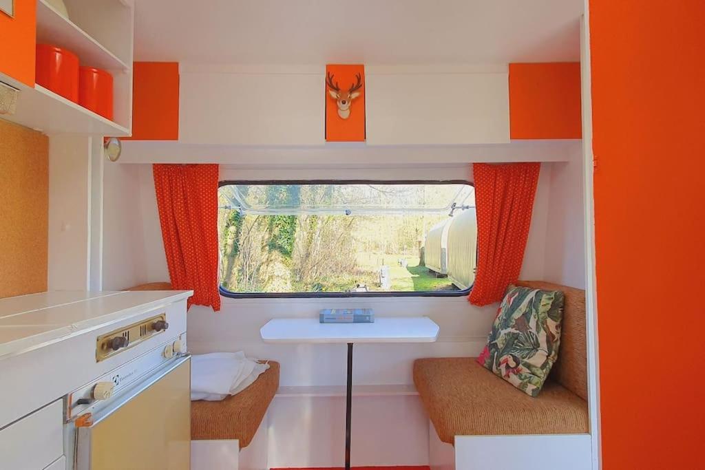 Campsite Small Retro Caravan *