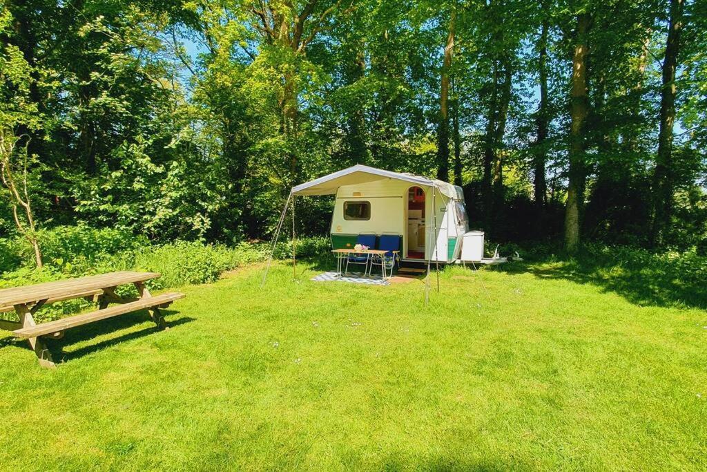 Campsite Small Retro Caravan *
