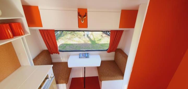 Small Retro Caravan Leek