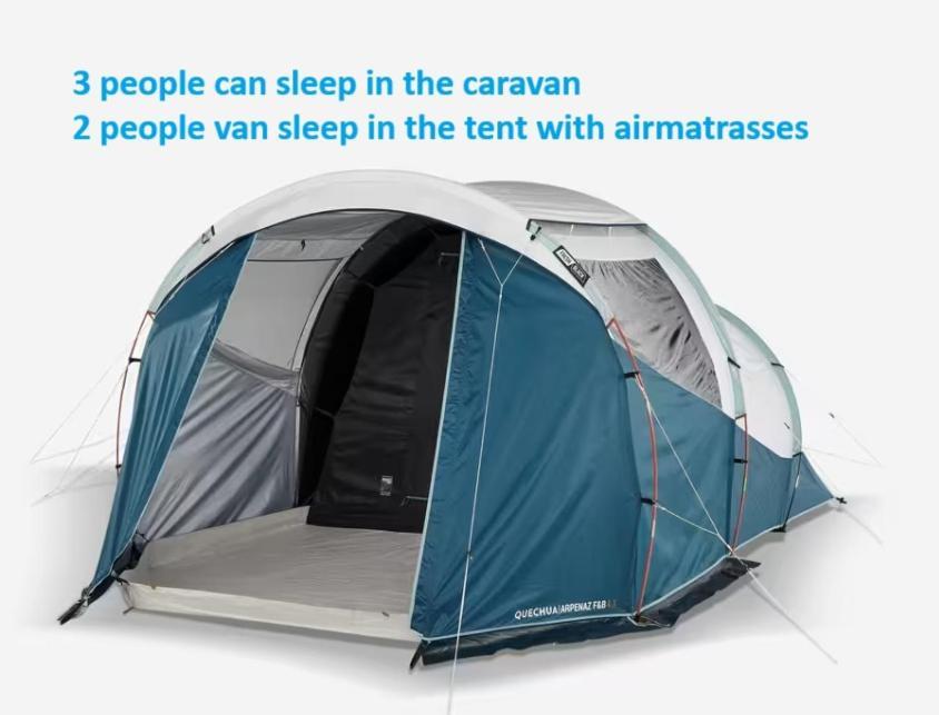 Small Retro Caravan Campsite *